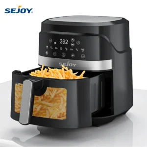 Sejoy 8-in-1 Air Fryer - 6 Quart Oilless Electric Hot Air Fryer Oven
